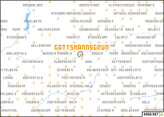 map of Gottsmannsgrün