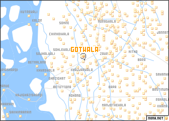 map of Gotwāla