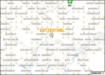 map of Götzenthal