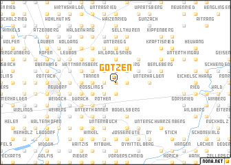 map of Götzen