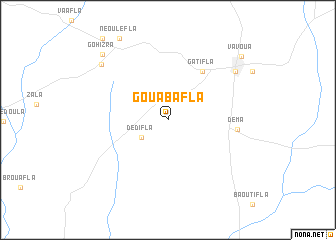 map of Gouabafla