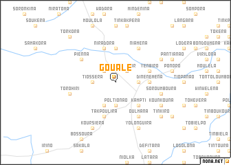 map of Goualé