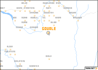 map of Goualé