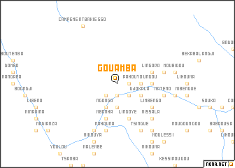 map of Gouamba