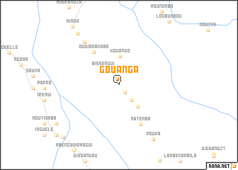 map of Gouanga