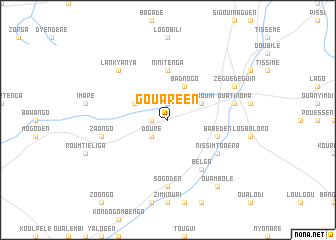 map of Gouaréen