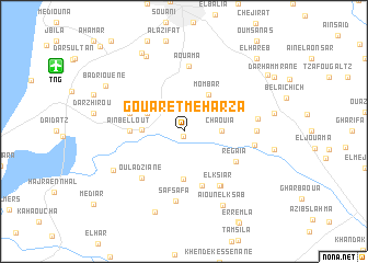 map of Gouaret Meharza