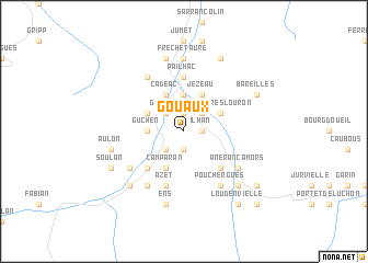 map of Gouaux