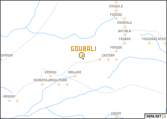 map of Goubali