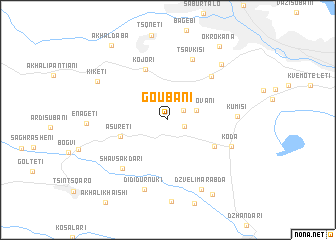 map of Goubani