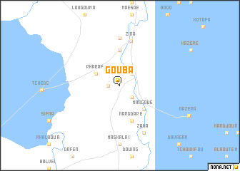 map of Gouba