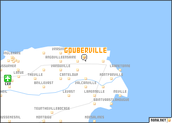 map of Gouberville