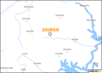 map of Goubishi