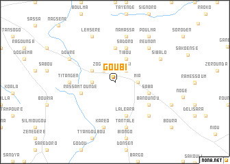 map of Goubi