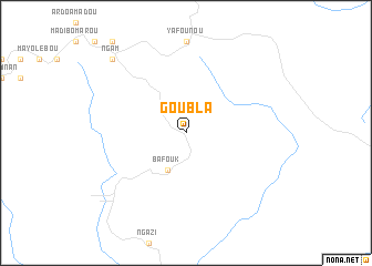 map of Goubla