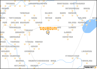 map of Goubouni