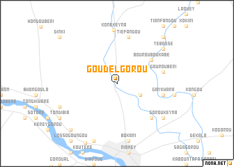 map of Goudel Gorou