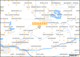 map of Gouderak