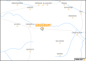 map of Goudoumi