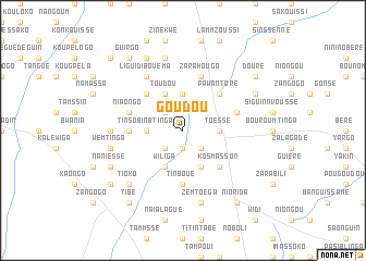 map of Goudou