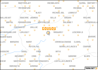 map of Goudou