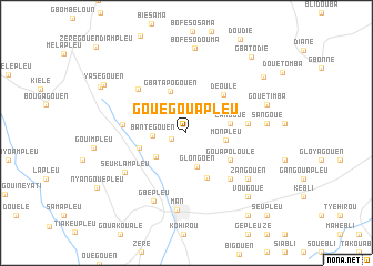 map of Gouegouapleu