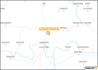 map of Gouéninko