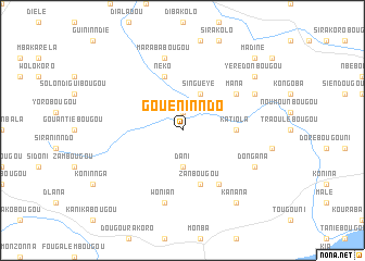 map of Gouéninndo