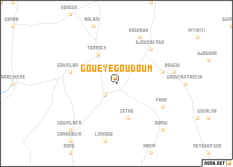 map of Goueyegoudoum