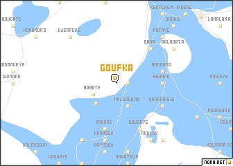 map of Goufka