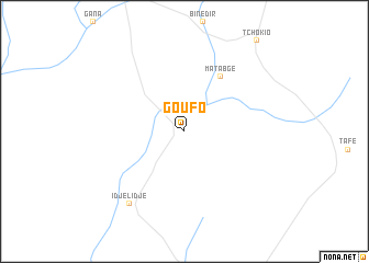 map of Goufo