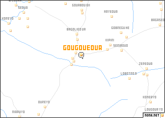 map of Gougouéoua