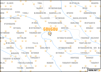 map of Gougou