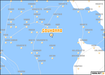 map of Gouhamma