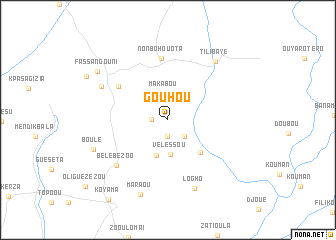 map of Gouhou