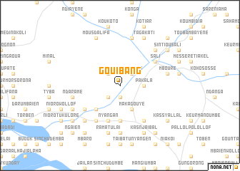 map of Goui Bang