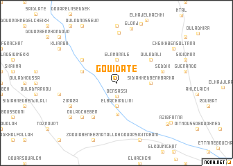 map of Gouidate