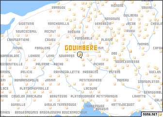 map of Gouimbère