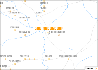 map of Gouindougouba