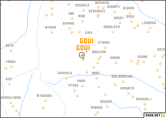 map of Goui