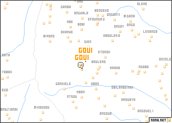 map of Goui