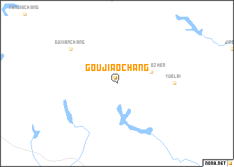 map of Goujiaochang