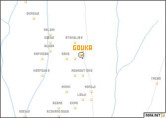 map of Gouka