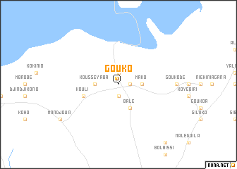 map of Gouko