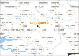 map of Goulaouren