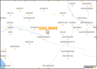 map of Goulbawa