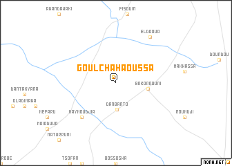 map of Goulcha Haoussa