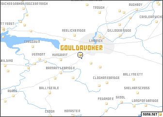 map of Gouldavoher