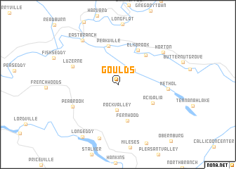 map of Goulds