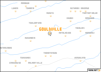 map of Gouldville